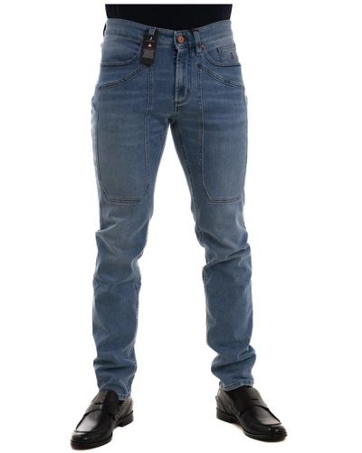 Jeckerson Slim fit 5-pocket denim jeans - Blau