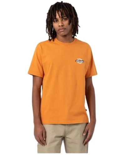 Dickies Tops > t-shirts - Orange