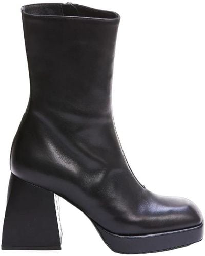 NODALETO Heeled Boots - Black
