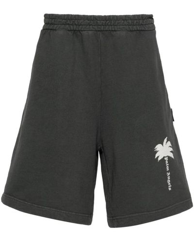 Palm Angels Casual Shorts - Gray