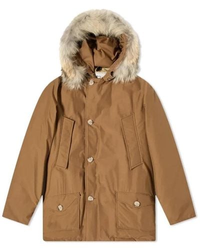 Woolrich Winter Jackets - Natural