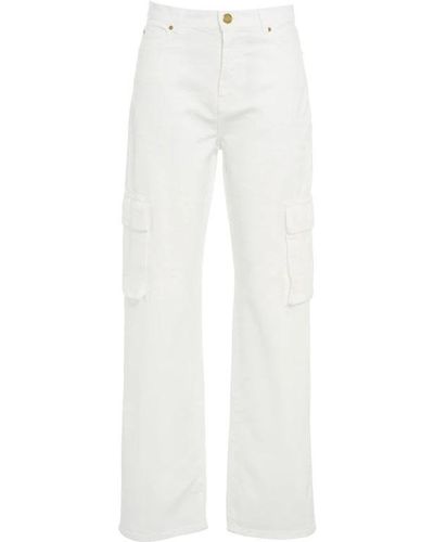 Pinko Straight Jeans - White