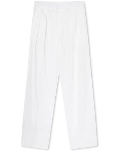 GRAUMANN Pantaloni bianchi ola - eleganti e chic - Bianco