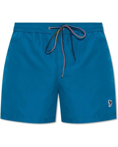 Paul Smith Swimwear > beachwear - Bleu