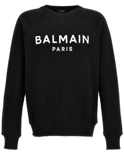 Balmain Sweatshirts - Black