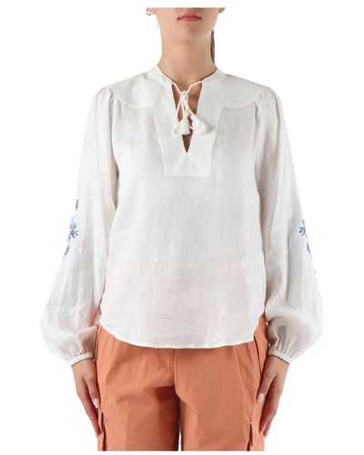 Twin Set Blouses & shirts > blouses - Blanc