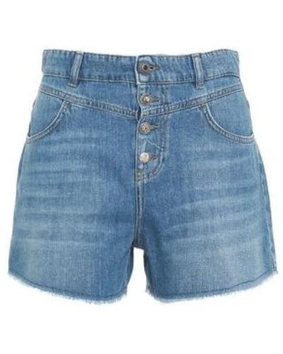Liu Jo High waist denim shorts - Blu