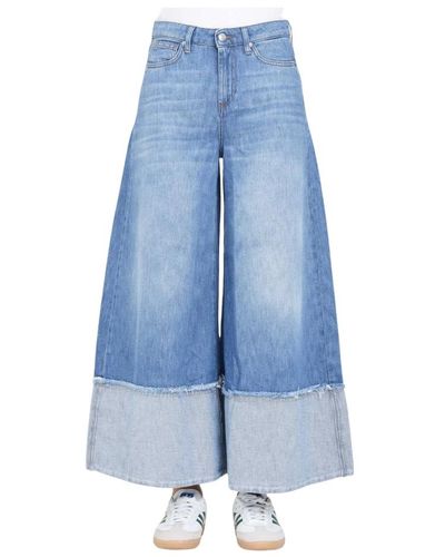 ViCOLO Wide jeans - Blu