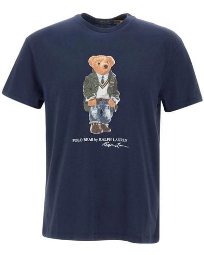 Ralph Lauren Klassische polo t-shirts und polos - Blau