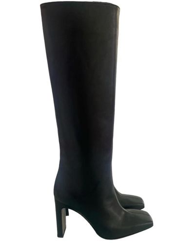 L'Autre Chose Heeled Boots - Black