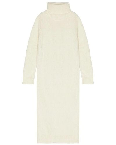 Saint Laurent Knitted dresses - Weiß