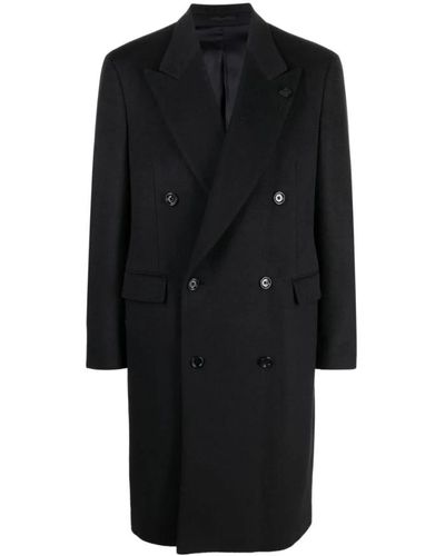 Lardini Coats > double-breasted coats - Noir