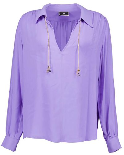 Elisabetta Franchi Blouses & shirts > blouses - Violet