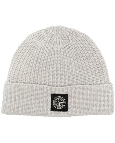 Stone Island Beanies - Grey