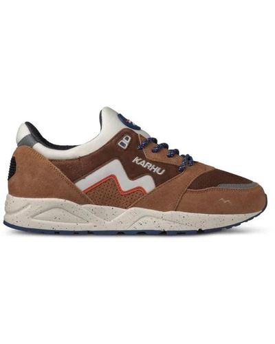 Karhu Sneakers Aria 95 Sugar / Aztec Suede Leather - Brown