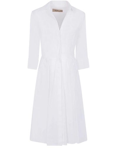 Blanca Vita Shirt Dresses - White