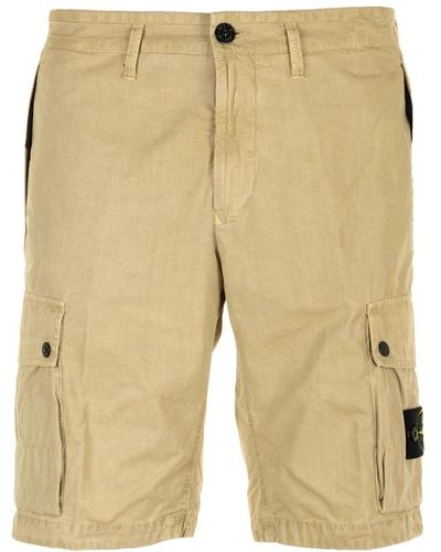 Stone Island Slim bermuda shorts - Natur