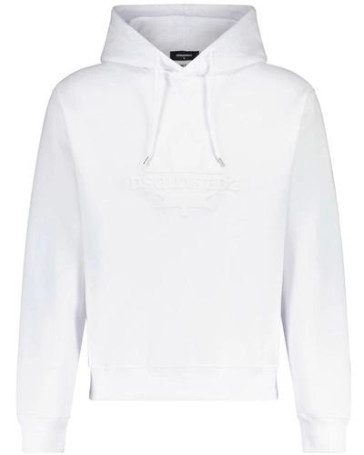 DSquared² Sweatshirts & hoodies > hoodies - Blanc