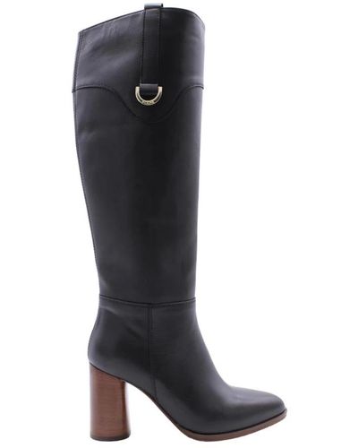 Scapa Heeled Boots - Black