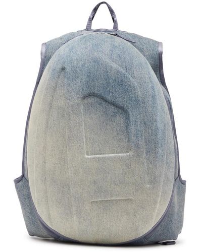 DIESEL 1dr-pod rucksack - hartschale denim - Blau