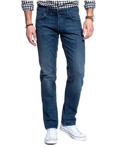 Lee Jeans Blaue regular denim jeans