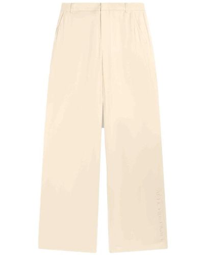 Alix The Label Trousers > wide trousers - Neutre