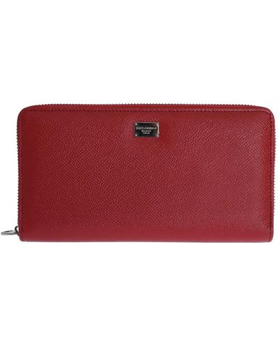 Dolce & Gabbana Wallets & Cardholders - Red