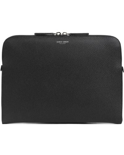 Giorgio Armani Laptop Bags & Cases - Black