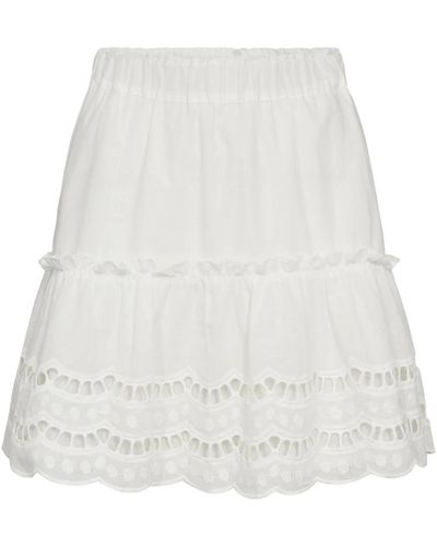 co'couture Skirts > short skirts - Blanc