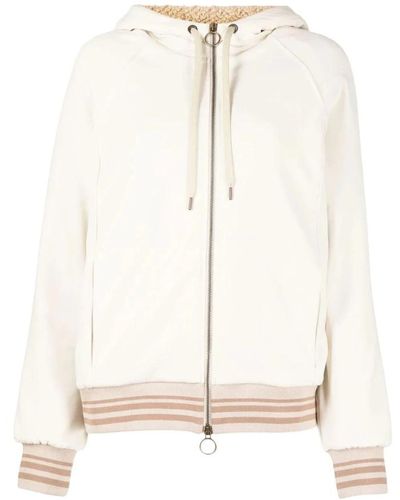 Eleventy Sweatshirts & hoodies > zip-throughs - Blanc