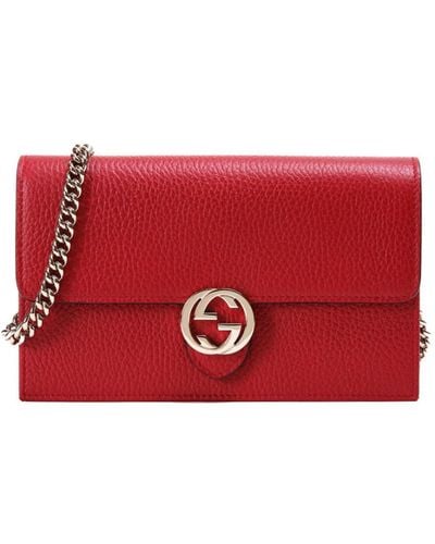 Gucci Shoulder Bag - Red
