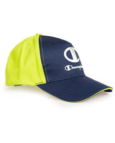 Champion Cappellino da baseball robusto con circonferenza regolabile - Blu