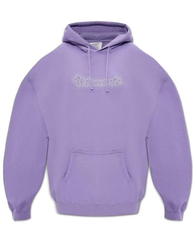 Vetements Sweatshirts & hoodies > hoodies - Violet
