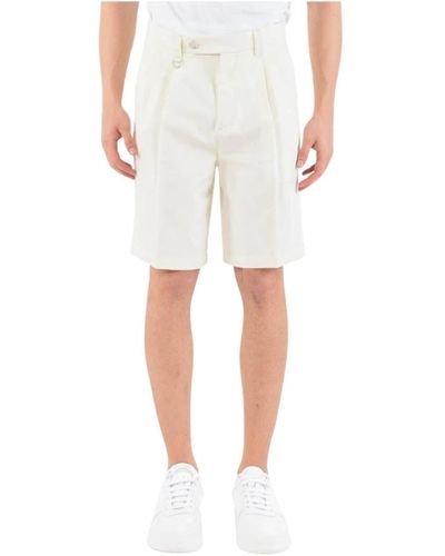 Paolo Pecora Shorts > casual shorts - Blanc