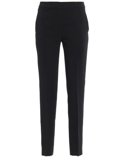Boutique Moschino Trousers > slim-fit trousers - Noir