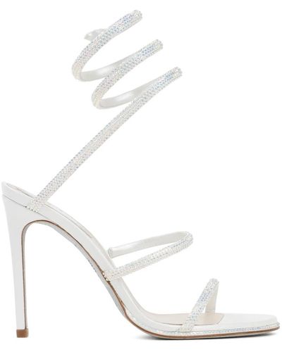 Rene Caovilla Elegant ivory sandals - Weiß