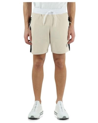 EA7 Casual Shorts - Natural