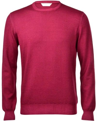 Paolo Fiorillo Round-Neck Knitwear - Red