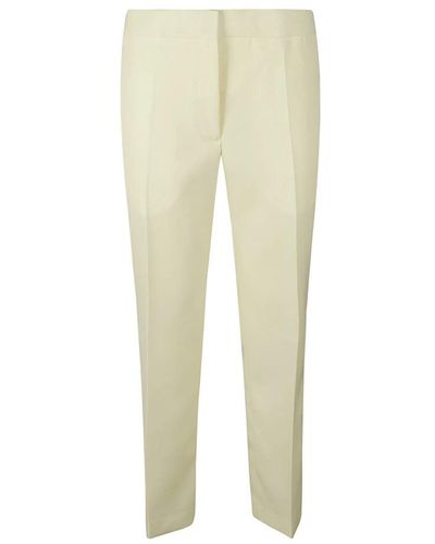 Jil Sander Cropped Trousers - Yellow