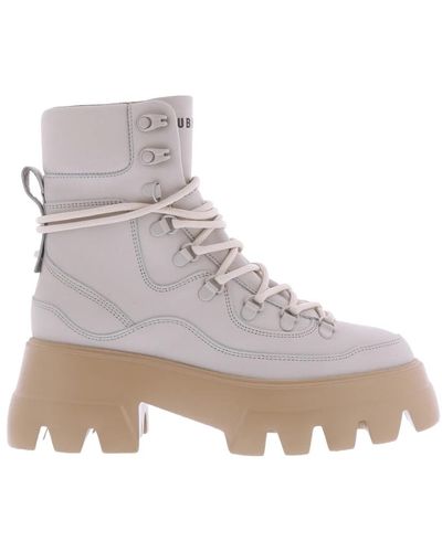 Nubikk Shoes > boots > lace-up boots - Gris