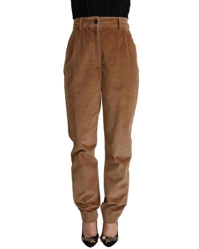 Dolce & Gabbana Wide trousers - Braun