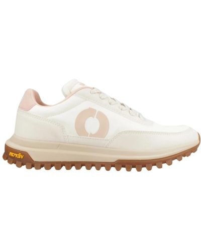 Ecoalf Hellrosa sneakers - Weiß