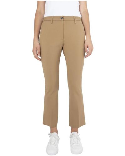 Nine:inthe:morning Trousers > cropped trousers - Neutre