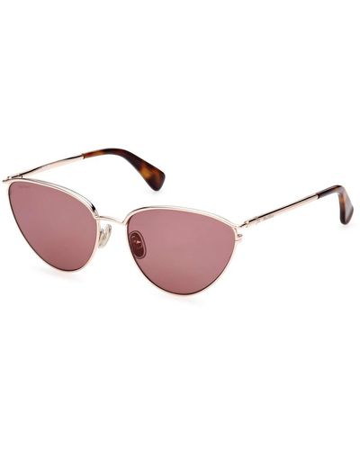 Max Mara Stilvolle sonnenbrille für frauen mm0044 design1 - Pink