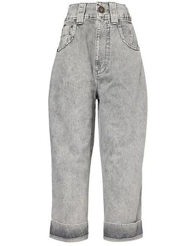 VAQUERA Baumwoll baby jeans in grau