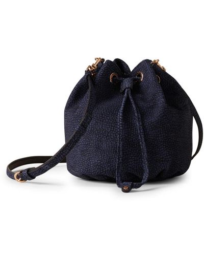 Borbonese Bags > bucket bags - Bleu