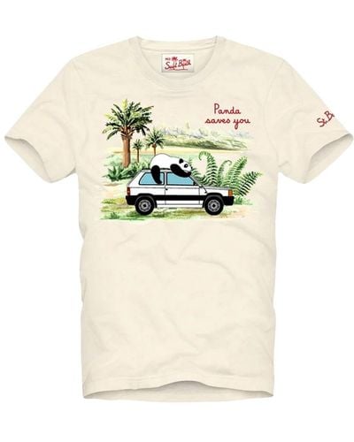 Mc2 Saint Barth T-shirts - Natur