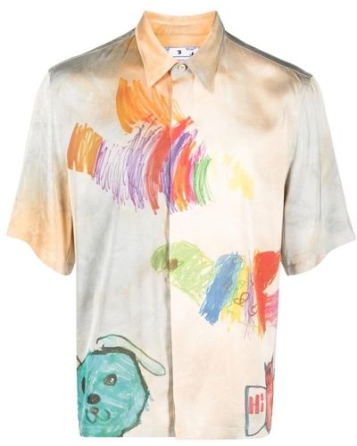 Off-White c/o Virgil Abloh Short Sleeve Shirts - Multicolour