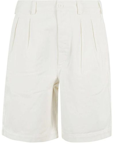 sunflower Shorts plissettati stilosi per l'estate - Bianco