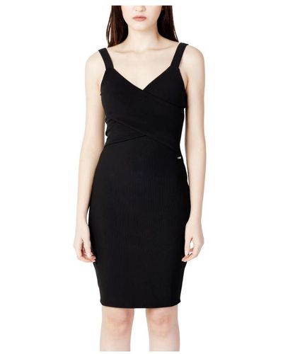 Armani Exchange Short Dresses - Black
